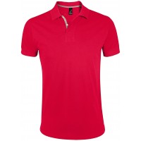 POLO PIQUÉ M/M 2 BOT PORTLAND MEN VERMELHO